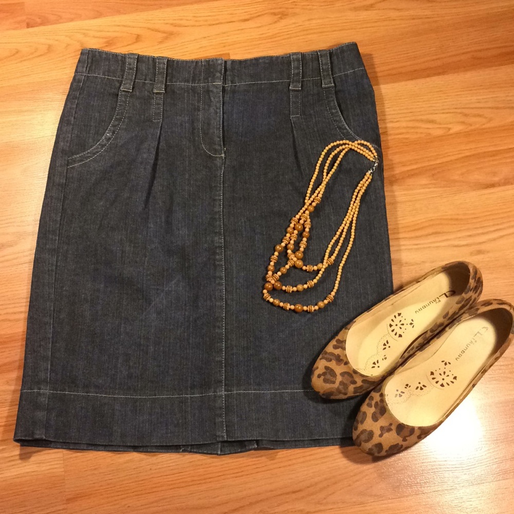 Loft Denim skirt